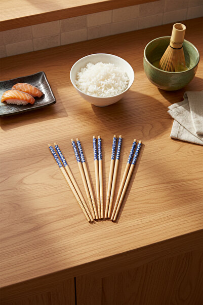 Bambum Hika - 4 Çift Chopstick