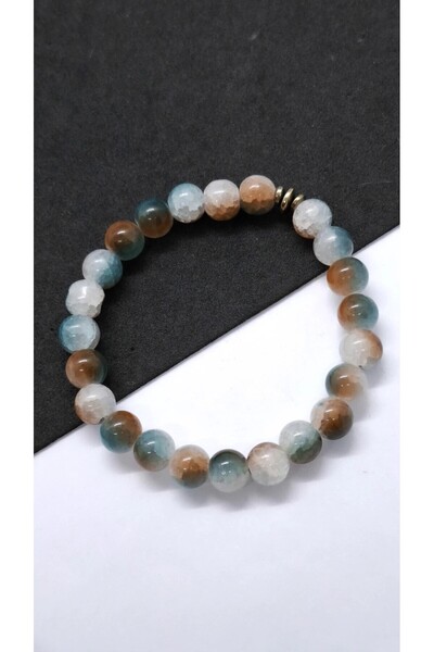 Serenity Natural Stone Bracelet with Colorful Stones