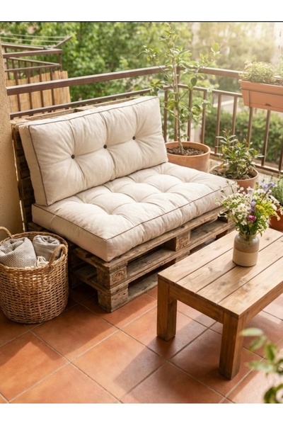 Bdphome Floor Cushion and Heater Front