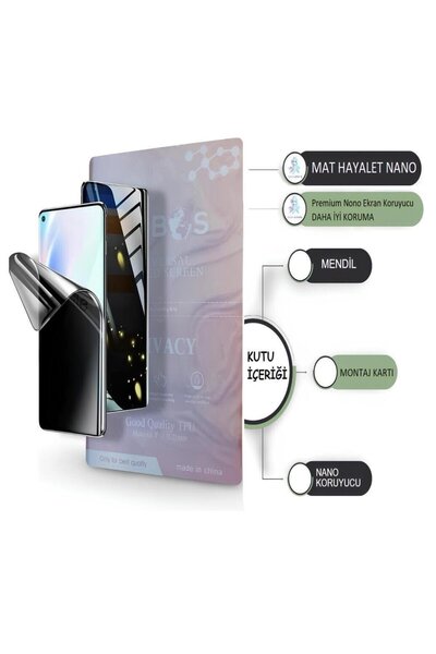 tkgz Huawei NOVA 13 NANO Ekran Koruyucu ULTRA İnce Esnek - Mat Hayalet - Umbos
