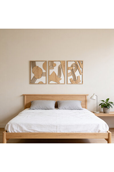 Vigo Wood ΞΥΛΙΝΟ ΤΡΙΠΛΟ ΤΡΑΠΕΖΙ VIGOWOOD