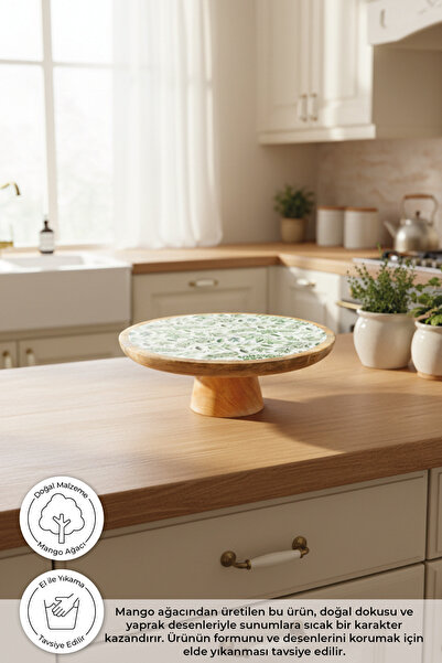 Bambum طبق تقديم دوار من كانجورا