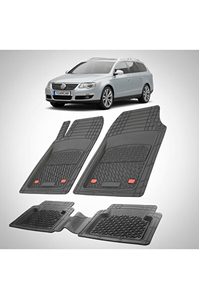 TEAMCAR ®   Covorașe auto tip tavă compatibile cu Volkswagen Passat B6 (2005–...