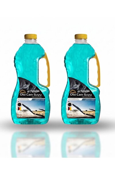 STEEP Oto Yazlık Cam Suyu 1.8 Lt 2 Adet