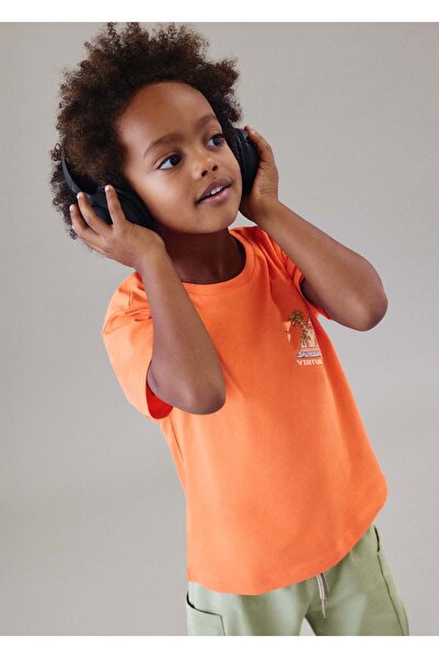 MAYORAL Boy's Tshirt Orange