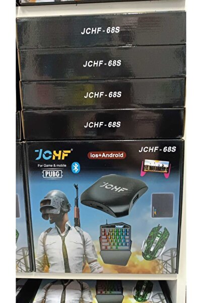 MKMTEKNOLOJİ Pubg Oyun Seti 5 In 1 Pubg Mobile Klavye Mouse Dönüştürücü Set J...