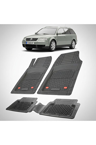 TEAMCAR ®   Covorașe auto, tip tavă, compatibile cu Volkswagen Passat B5 (199...