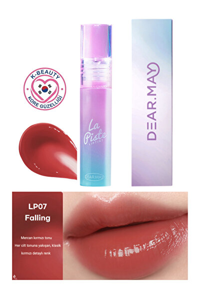 DEAR.MAY La Piste Lip Tint - Uzun Süre Kalıcı ve Parlak Tint 4.1g - LP07 Falling