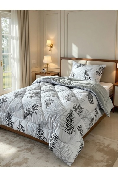 VENTİ VENTİSCA Σετ παπλώματος και μαξιλαροθήκης από βαμβάκι Midnight Welsoft ...