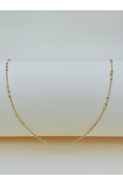 TR CM Jewelry Paslanmaz Çelik Minimal Top Detaylı Kadın Kolye I Özel Kutulu Z...