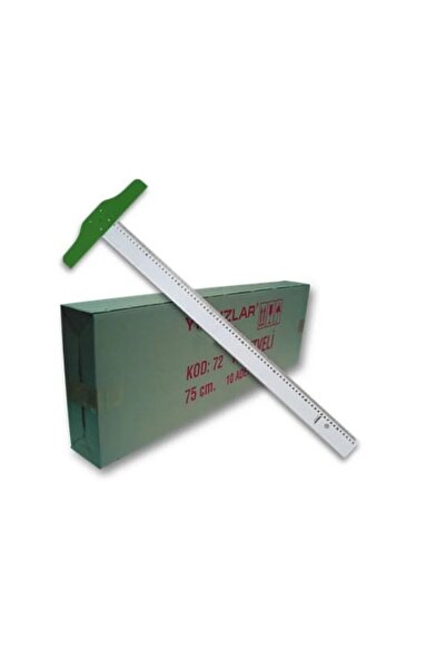 Yıldızlar T Cetvel Plastik 75 Cm 72(1 PAKET 10 ADET)