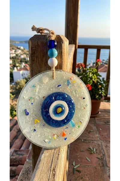 Store El Yapımı Nazar Boncuğu Butik Tasarım Özel Yapım Balkon, Bahçe, Duvar Süsü