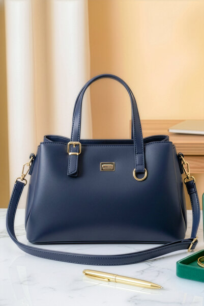 Lifonbag Women's 3-Compartment Lined Zipper Closure Handbag and Shoulder Bag ...