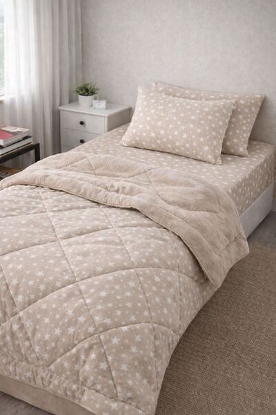 Arma Concept Σετ ύπνου & πάπλωμα με μονόχρωμο σχέδιο Pufidik Wellsoft + 2 μαξ...