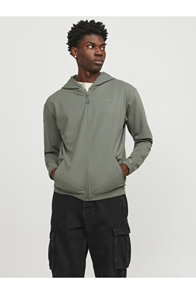 Jack & Jones Kapuzenjacke Einfarbig Kapuzenjacke
