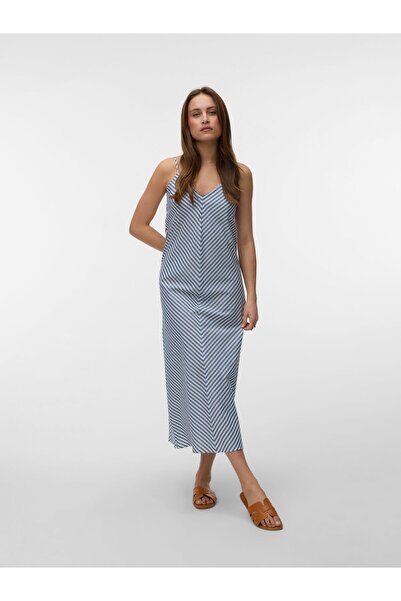 Vero Moda Kleid VMSELMA Langes Kleid