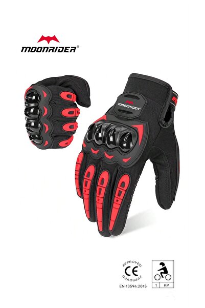 Moonrider Motor Eldiveni tam Korumalı Dokunmatik çalışır yeni yasa CE-EN13594...