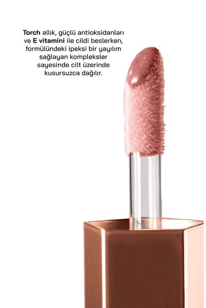 Sentinus Torch Liquid Blush - Radiant Dusty Rose Shade, Vitamin E, Natural Radiance and Glow Effect