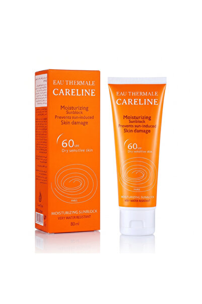 Careline كير لاين كريم واقي شمس مرطب SPF 60 80ML