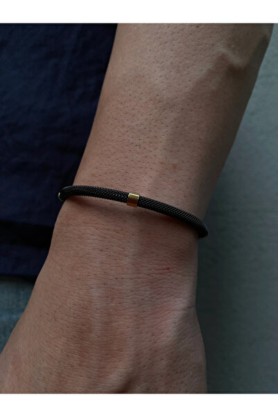 h&b design jewel Black Steel Flair Bracelet