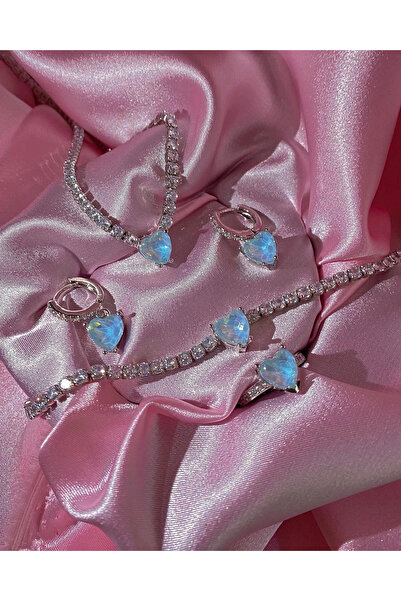 h&b design jewel Akuamarin Suyolu Set