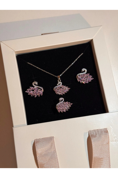 h&b design jewel Çelik Kuğu Set