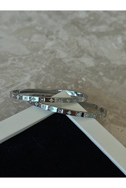 h&b design jewel Çelik Silver Kutup Yıldızlı Tasarım Bileklik