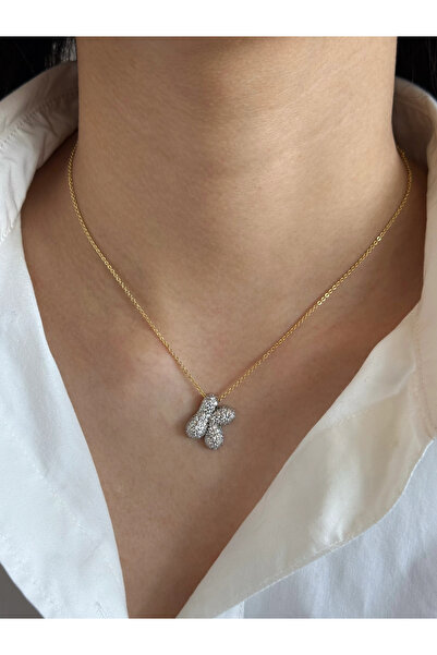 h&b design jewel Steel Mix Balloon Letter K Necklace