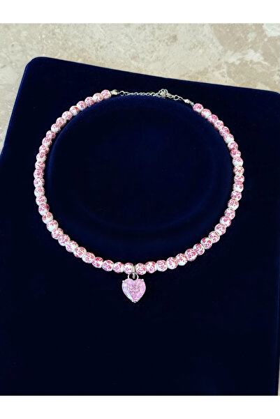 h&b design jewel Kristal Taşlı Kolye