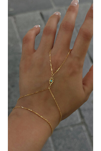 h&b design jewel 925 Ayar Gümüş Opal Göz Detay Şahmeran