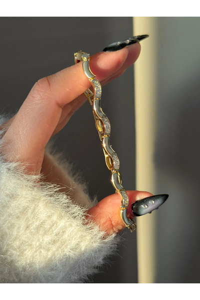 h&b design jewel Xuping Zigzag Detail Bracelet
