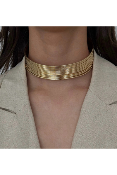 h&b design jewel Gold Tasarım Choker