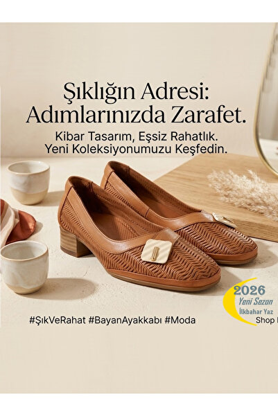 Mammamia Deri Kadın Günlük Ayakkabı/Kibar Günlük Ayakkabı/ İlkbahar Yaz 2026 ...