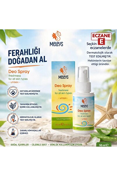 MELEYS DEO SPRAY GENİTAL BÖLGE KOKU VE LELE GİDERİCİ