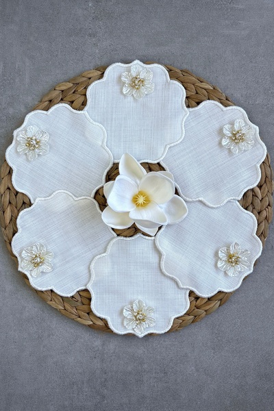 Mora Tekstil Με γκλίτερ Πετσέτες παρουσίασης N Με κέντημα με Ανθεκτικό στους ...