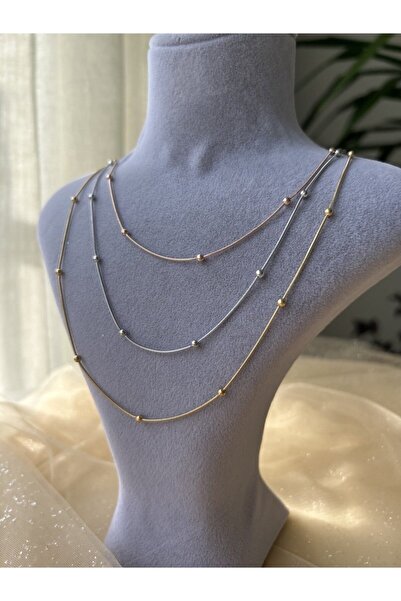 Doğaltaş Masalları Steel Necklace