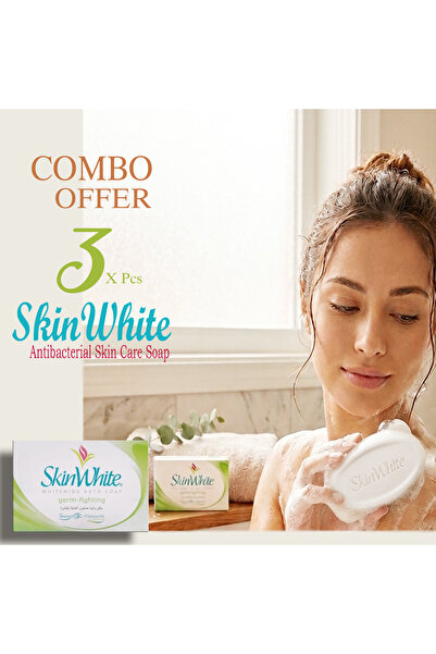 skin white Antibacterial Skin Care Soap - 135g X 3 Pcs