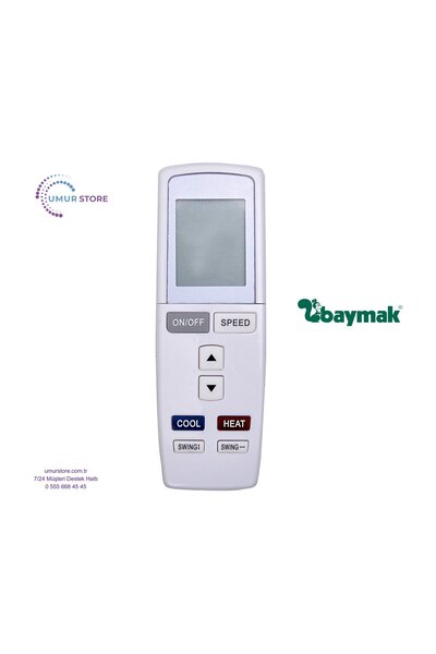 Herz Baymak Elegant Prime 12 İnverter Klima Kumandası