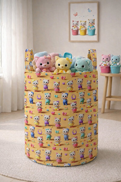 Paris Home Καλάθι απλύτων - Πολύχρωμο - 38 L