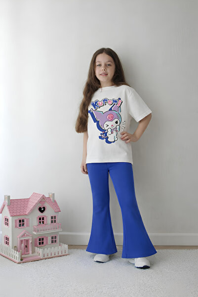 Belya Kids Wear Κοριτσίστικο Σετ Ολόσωμο Τοπ και Κολάν Υπερμεγέθους Σχεδίασης...