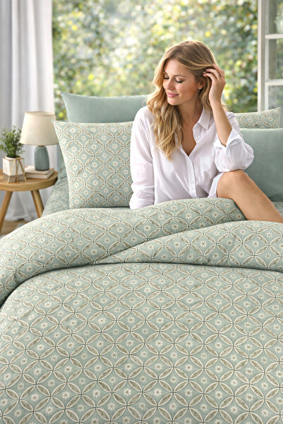 cs ilkim 100% βαμβακερό σχέδιο τριφυλλιού Διπλό Πικέ 200*240 εκ. (ΝΕΟ ΜΟΝΤΕΛΟ)