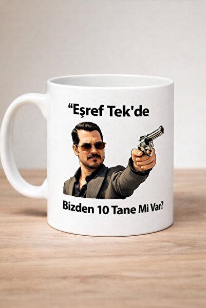 siverek reklam Eşref Tek Temalı με τύπωμα Κούπα – Κεραμική κούπα καφέ με χιου...