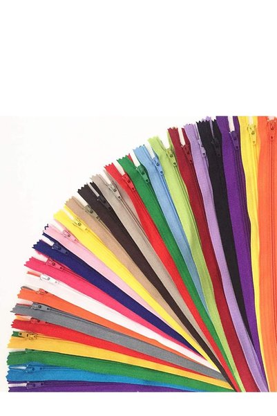 e tuhafiye 30 de piese de fuste și pantaloni colorate - Pachet cu fermoar pentru evenimente (14-25 cm)
