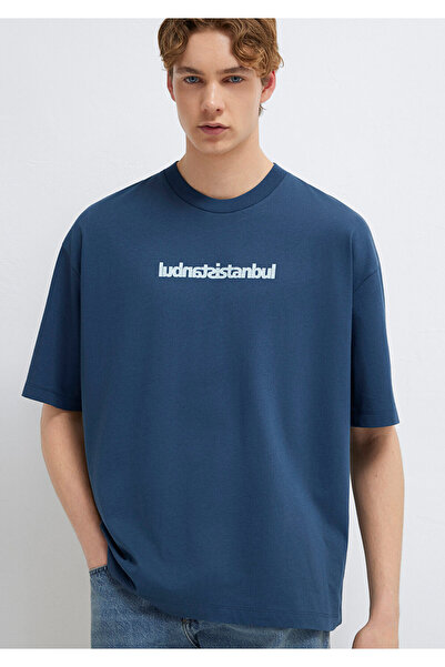 Mavi Istanbul Bedrucktes T-Shirt Oversize / Weit geschnitten 0613591-80790
