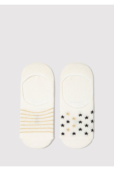 Mavi 2er-Pack Ecru Babet Socken 1913775-620