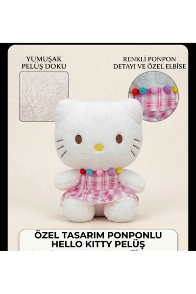 Sekk O Kawaii Sanrio Sakura My Melody Kuromi Peluş Oyuncak 30 cm