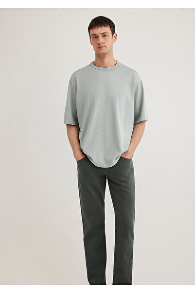 Mavi Green Basic T-Shirt Loose Fit / Loose Relaxed Cut 0612595-70148