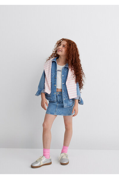 Mavi Lullu Light Jean Shirt Regular Fit / Normal Cut 7210002-89486