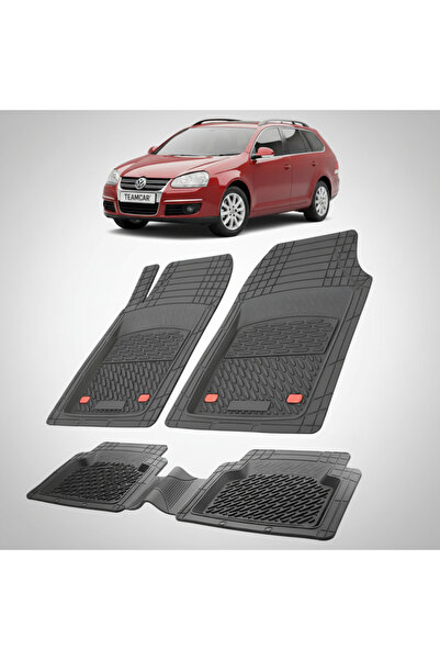 TEAMCAR ®   Covorașe auto tip tavă compatibile cu Volkswagen Golf Variant V (...