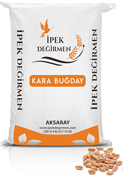 İpek Değirmen 1 Kg Kara Buğday Tavuk Güvercin Kuş Yemi